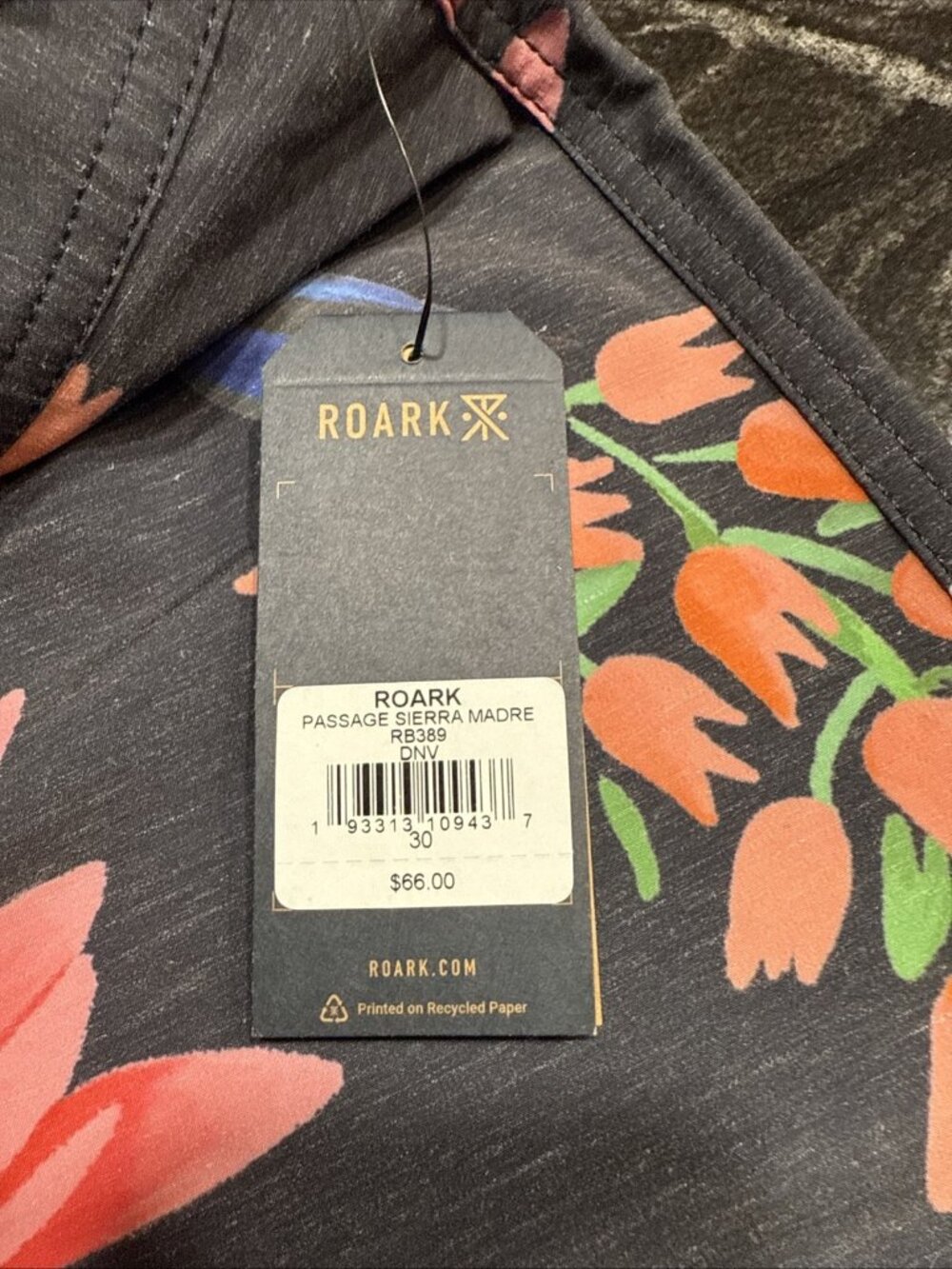 Roark Passage 18” Sierra Madre Boardshorts Dark Navy Mens Size 30 NWT RB389 - Picture 6 of 6